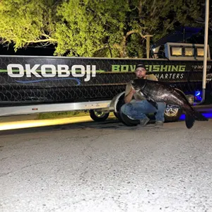 Okoboji Bowfishing Charters bowfishing photo
