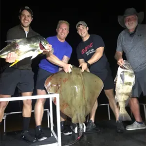 Lite the Nite Charters bowfishing photo