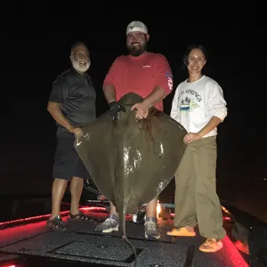 Lite the Nite Charters bowfishing photo
