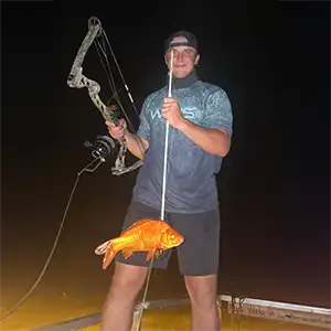 Finnfeather Chesapeake bowfishing photo