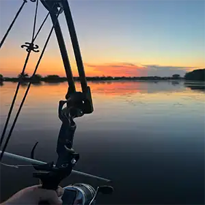 Halligan Outdoors Guide Service bowfishing photo