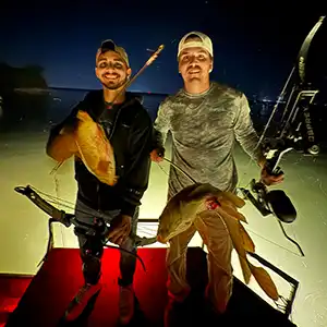 Rockin Tx Charters bowfishing photo