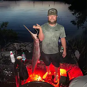 Rockin Tx Charters bowfishing photo