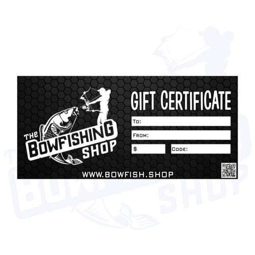 The Bowfishing Shop Gift Certificate