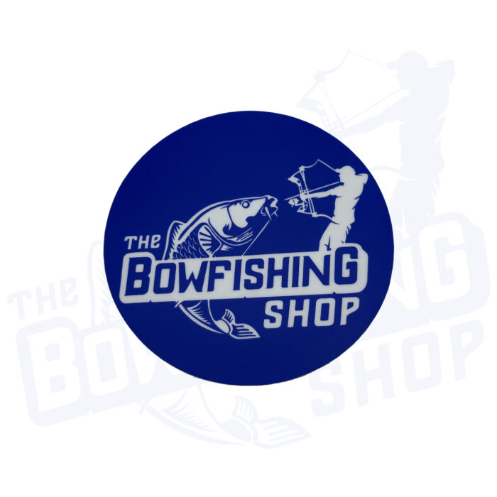 The Bowfishing Shop Sticker 3x3
